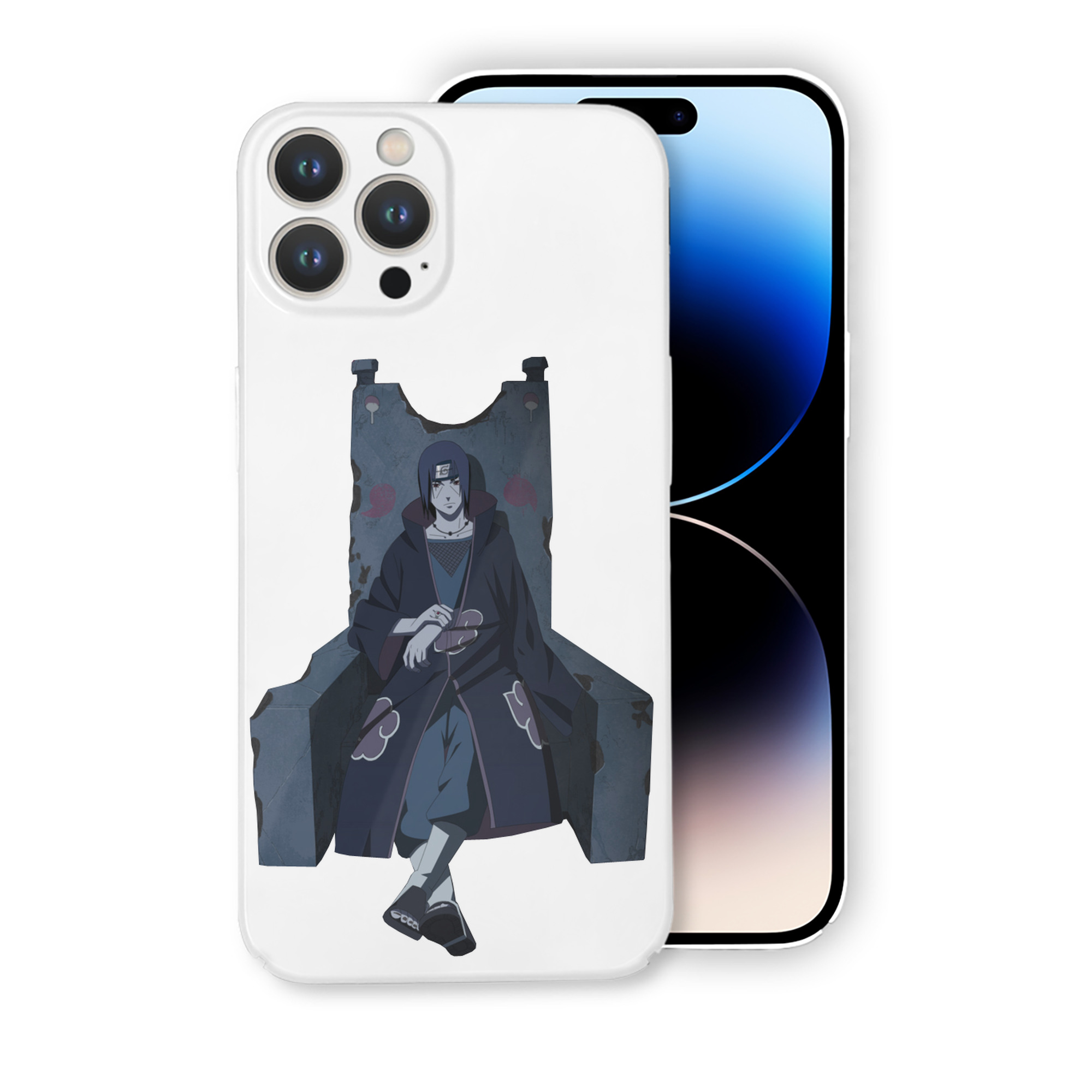 （画像用） NARUTO -ナルト- うちは イタチ Uchiha Itachi 【iPhone 14シリーズ対応】ハードケース